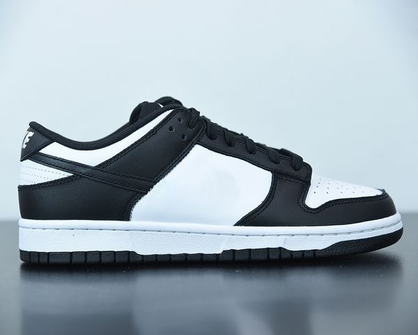 

duks low 'panda' casual shoes white/black-white running shoe outdoor sports sneakers with box