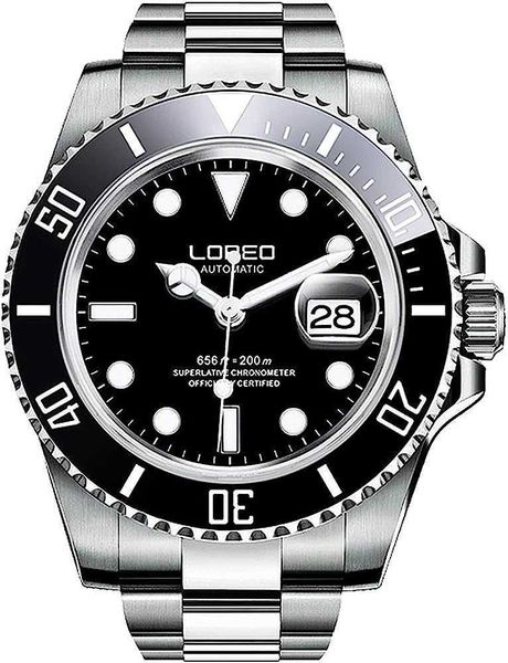 

ceramic rotating bezel ro luminous wrist watches le 40mm x 126710 tw factory silver steel glass black automatic iced out 3285 movement gift, Slivery;brown