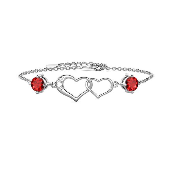 

new gra lab grown moissanite diamond 925 sterling silver i love you heart bracelet for women destiny jewellery