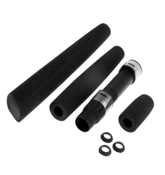 

rod building repair black eva fishing jigging rod handle grip and reel seat1770867