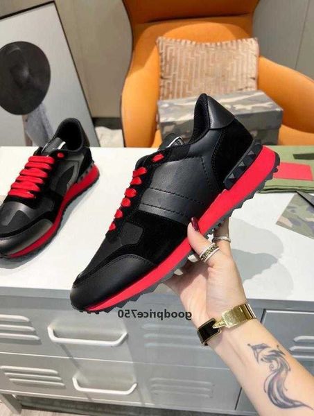

trainers valentinoly camo designer flats camouflage leather sneaker womens mesh mens suede rivet casual shoes studded g7zm