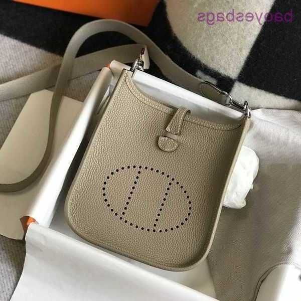

designer bag pattern tote 2023 evelynbag bags h small real leather genuine casual cowhide hollow out litchi shoulder crossbody women's