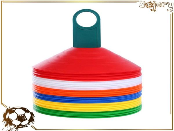 

cones marker discs 20pcslot soccer ball skating outdoor sports cross speedtraining accessories cone for soccer training sports8607405