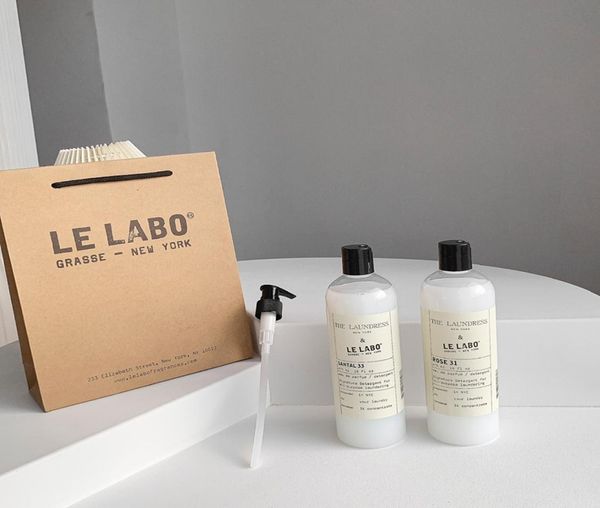 

le labo 437ml laundry detergent incense santal 33 rose 31 2pcs set eau de parfum for all purpose laundering the laundress new york2145258