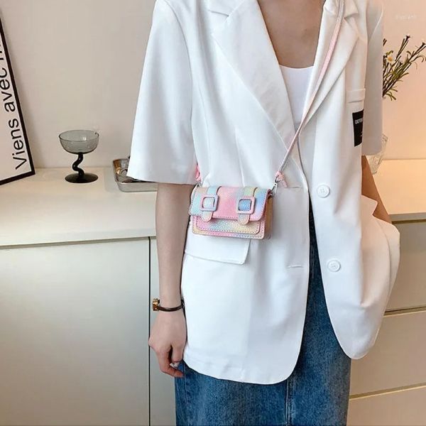 

evening bags mini small messenger bag women girl chain purse pu leather brand designer handbags ladies retro belt buckle crossbody