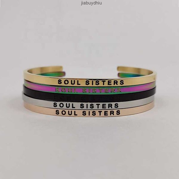 

wholesale 3mm stainless steel adjustable bangle engraved jewelry cuff inspirational mantra bracelet for women, Silver