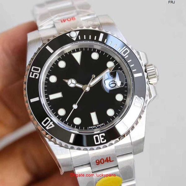 

mens r olax watches mechanical watch automatic n factory v11 mens watch 116610ln eta 2836 3135 sapphire glass automat frcr, Slivery;black