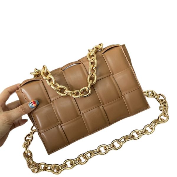 

designer womens new wallet bvs cassettes handbag candy genuine leather knitting chains straps crossbody shoulder bags women bottegas totes v