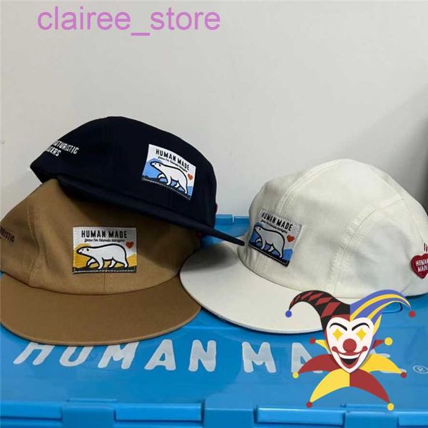 

ball caps human made baseball cap men women polar bear caps inside label adjustable buckle hats j230613, Blue;gray