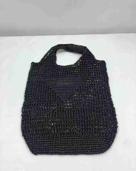

triangle raffia straw prad underarm beach bags luxury handbag designer bag women men purse phone shopping holiday the tote travel crossbody