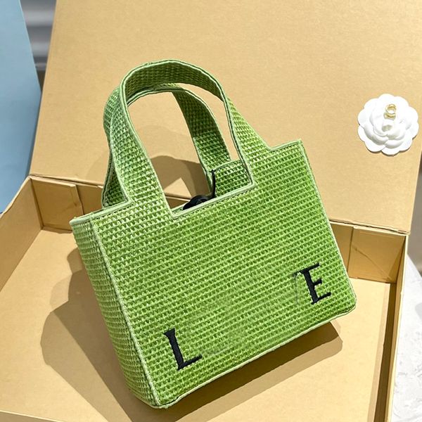 

straw casual totes bags designer brand bag 2023 beach crossbody luxury handbag fashion shoulder canvas lady women letter purse phone wallet