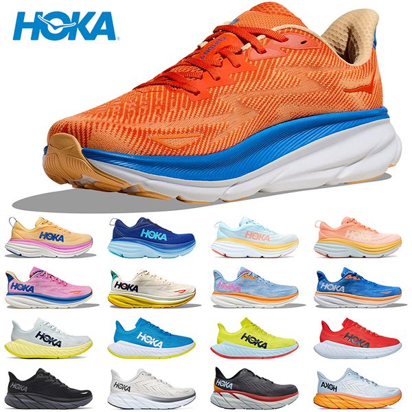 

hoka one shoes bondi 8 castlerock women clifton 9 vibrant orange impala triple black white passion fruit shifting sand coastal sky mens trai