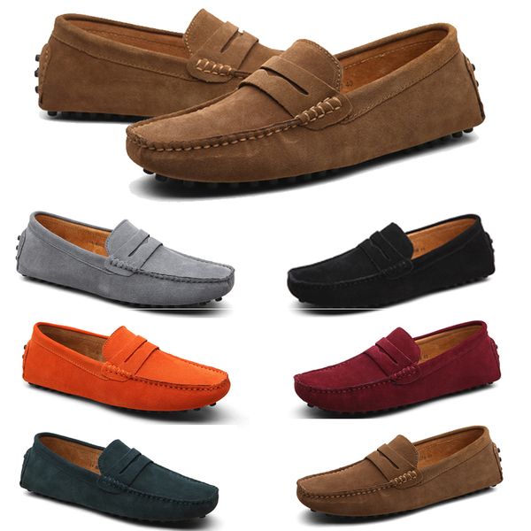 

men's shoes british fashion classic casual fit pea shoes 014