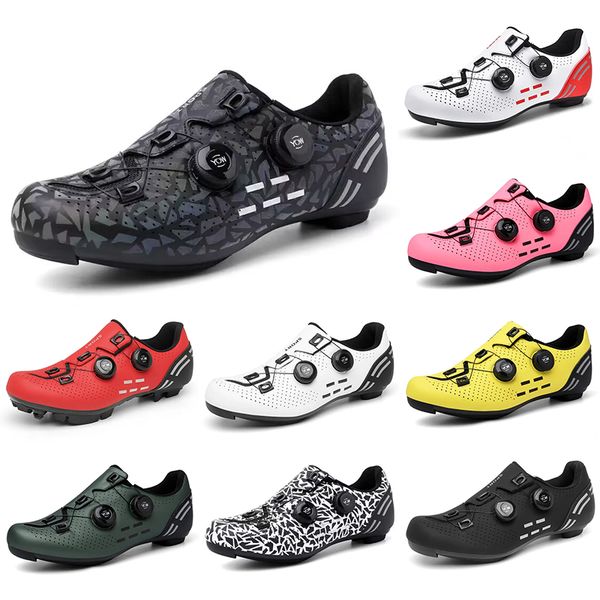 

2023 cycling shoes men black red dark green grey yellow pink mens trainers outdoor sports sneakers