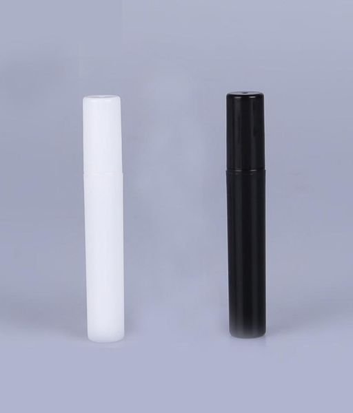 

2ml 3ml 4ml 5ml 5cc plastic perfume bottle fashion mini portable trial package wth spray and empty perfume test tube black white s6163372