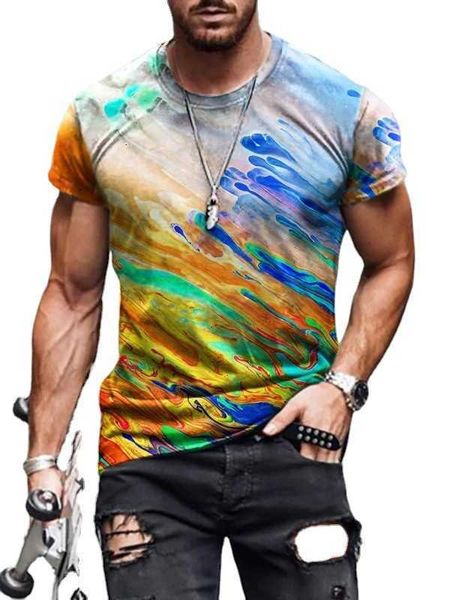 

2023 summer new men's fashion printing series minimalist t-shirt t shirts for men tshirts brands{category}, White;black