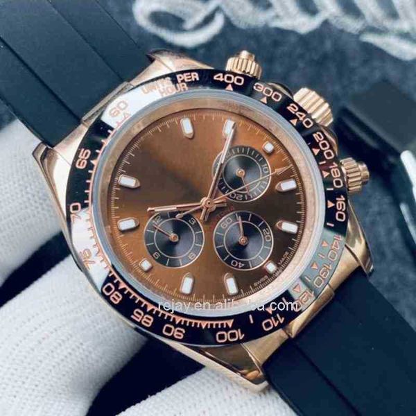 

relojes de lujo hombre fashion designer watches mens watch master stainless steel ceramic bezel automatic mechanical movement coffee dial fo, Slivery;golden