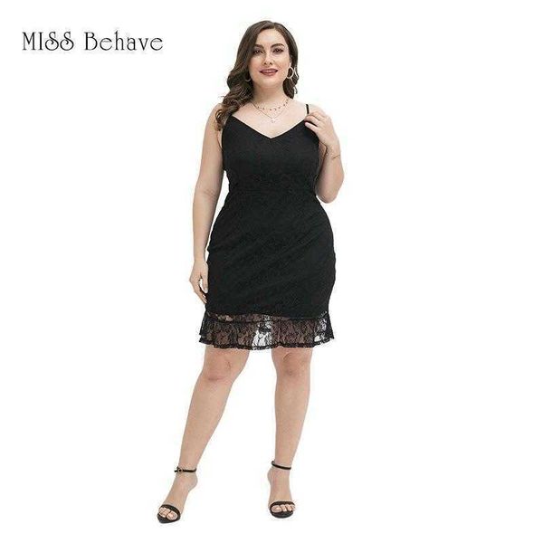 

womens plus size lace dress plump girls pure strap skirt, Black;gray