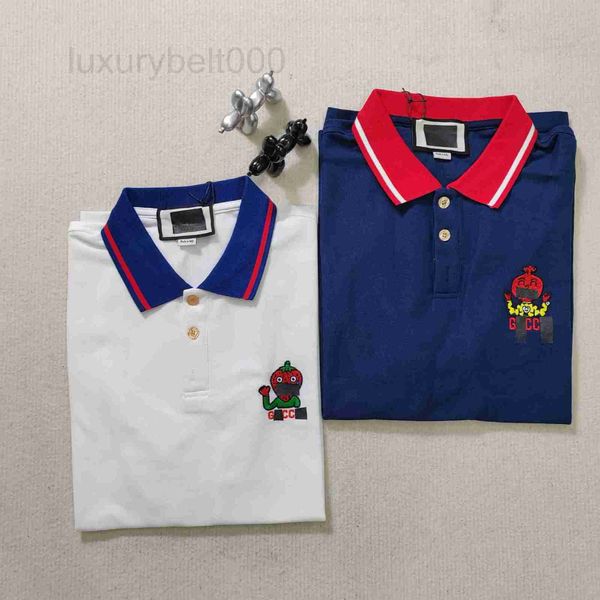 

men's polos designer summer new style chest little man embroidery pure cotton and women's loose short sleeve polo shirt awe5, White;black