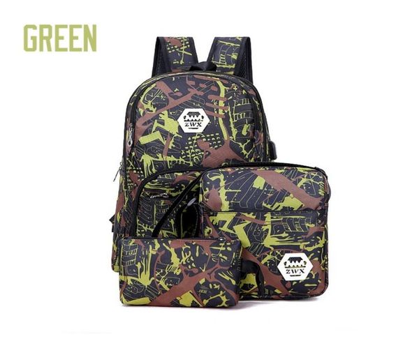 

2022 out outdoor bags camouflage travel backpack computer bag oxford brake chain middle school student bag many mix4897634