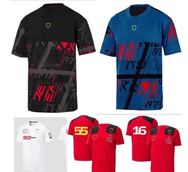 

f1 racing t-shirt summer team short-sleeved jersey the same custom