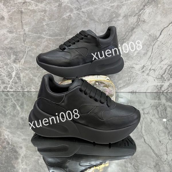 

woman man fashion quality casual shoes heel leather lace-up sneaker running trainers letters flat printed sneakers, Red;white