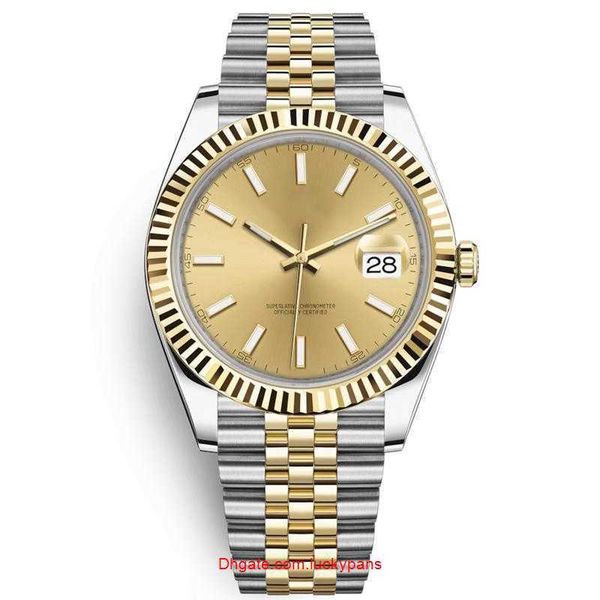 

r olax luxury mens mechanical watches 36 41mm automatic full stainless steel luminous waterproof 28 31mm quartz women watch couples style cl, Slivery;black