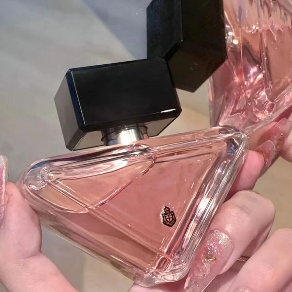 

90ml 3.0fl.oz pink crystal diamond perfume eau de parfum women man long lasting fragrance fast postage