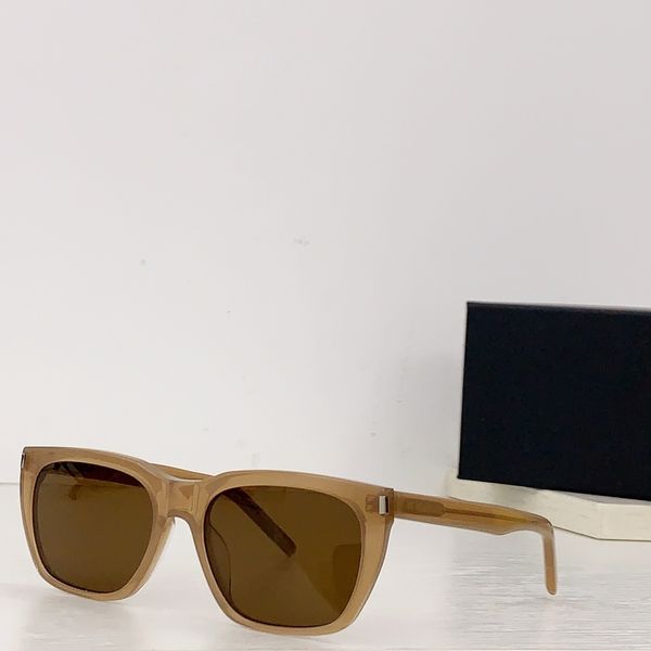 

men's and women's square full frame sunglasses vintage neutral shiny gold eller plating ribbon box, White;black