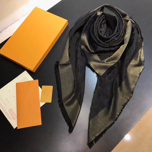 

silk scarf mens women designer scarves with letters fashion letters shawl ring luxury plaid check sciarpe echarpe homme multi colors, Blue;gray