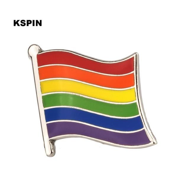 

rainbow flag lapel pin flag badge lapel pins badges brooch xy03235561614, Gray