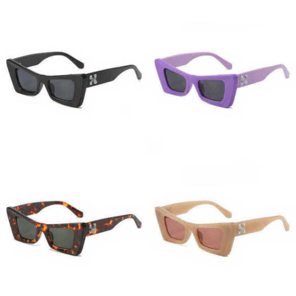 

frames fashion luxury offs sunglasses men women trend brand square sunglass arrow x frame eyewear bright sun glasses sports sunglasse lmku, Black