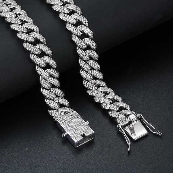 

jwy new fashion jewelry gold and silver plated brass hip hop miami iced out cuban chains hip hop necklace