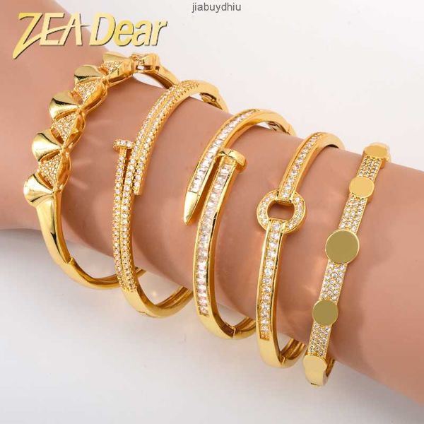 

zeadear fashion brand jewelry wholesale 18k gold plated bracelets for women, Silver