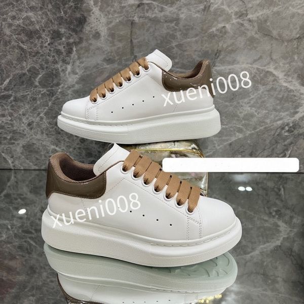 

2023new womens fashion quality casual shoes heel leather lace-up sneaker running trainers letters flat printed sneakers, Red;white