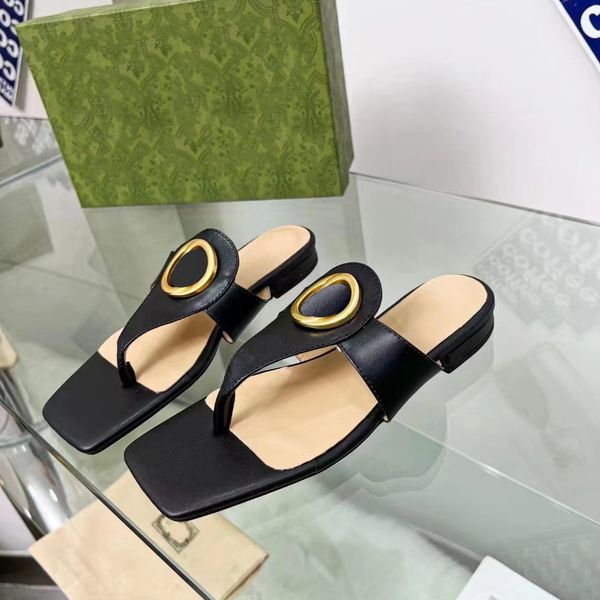 

designer slides women man slippers luxury sandals brand sandals real leather flip flop flats slide casual shoes sneakers boots by brand s317, Black