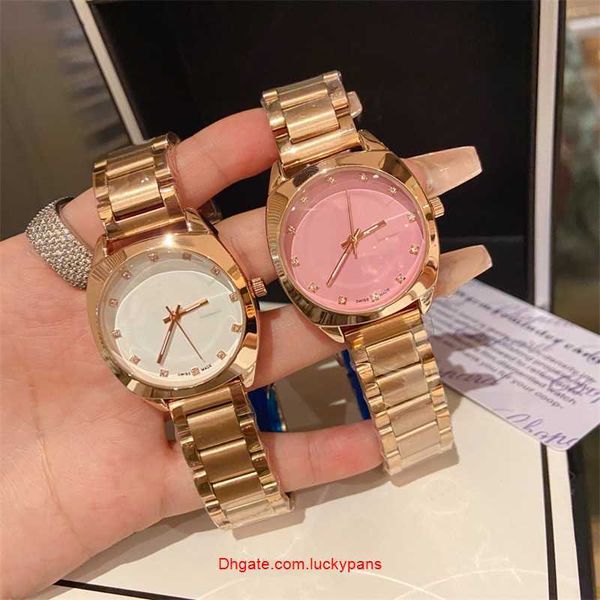

r olax luxury fashion full brand wrist watches women ladies girl crystal style luxury metal steel band quartz clock gu133 ayw dy56, Slivery;black