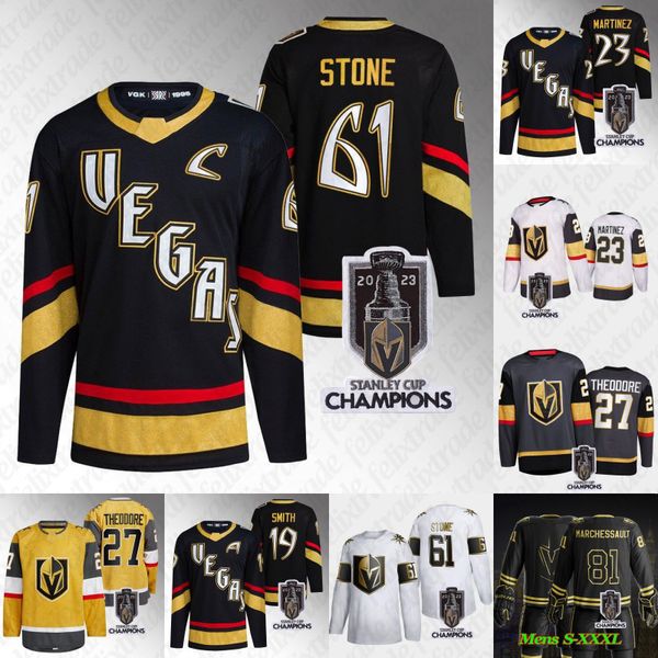 

mark stonev vegas 2023 stanley cup champions jersey jonathan marchessault william karlsson jack eichel alec martinez chandler stephenson gol, Black;red