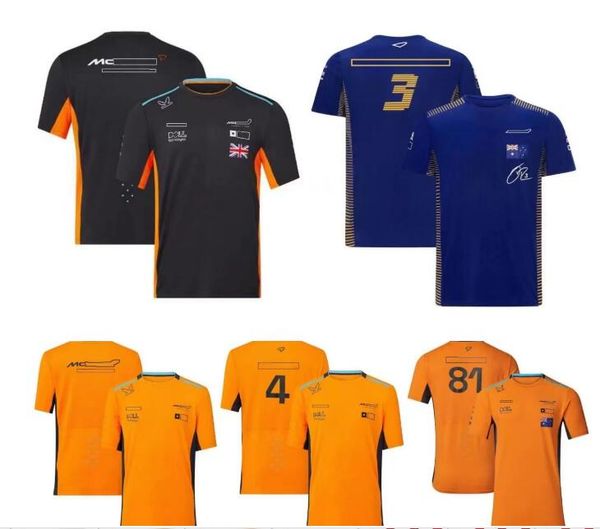 

f1 racing t-shirt summer team outdoor short-sleeved jersey the same custom, White;black