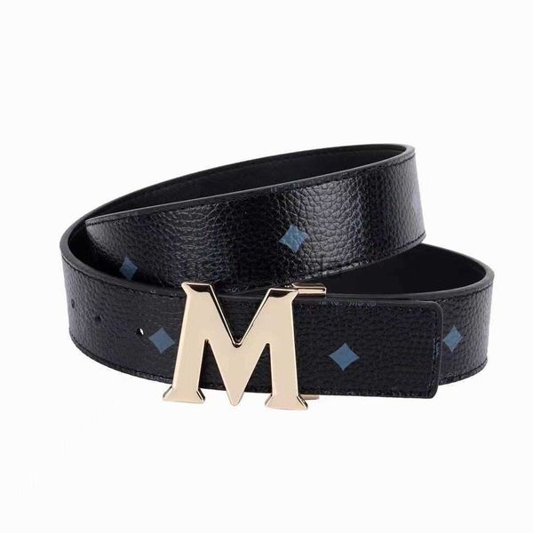 

other fashion accessories elling famous brand designer fashion letter m buckle mens waist belt classic luxury manboy black white red blu j06, Silver