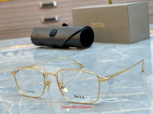 

new dita sunglasses 2023 ultra light pure titanium titaniumlsa 803 eyeframe men's and women's glasses a4ez h4cs, White;black