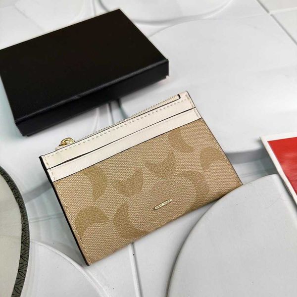

new c print designer wallet printed card holder high end mens wallet credit card holder wallet women designers purse wallet with case purse, Red;black