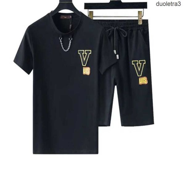 

designer mens tracksuits sets jogger sweatshirts summer sporting suit men women short pants tshirt pullover trousers bottoms man joggers v q, Gray