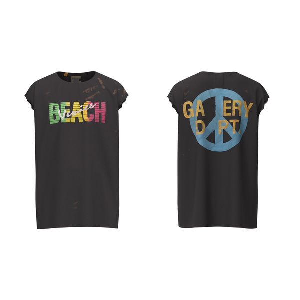 

mens&womens designer gallers dept t-shirts printed fashion man galle t-shirt cotton casual tees short sleeve luxury hip hop streetwear t-shi, White;black