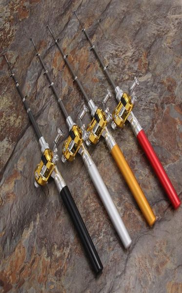 

aluminum alloy pen fishing rod mini pocket fish pole reel combos lightweight telescopic fishing rods with reel9660179