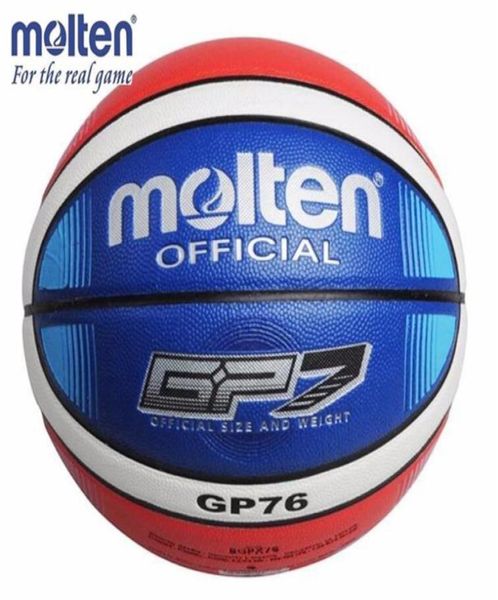 

official standard size7 molten gp76 pu leather indoor outdoor basketball ball training equipment with gift of ball pin net bag6909027