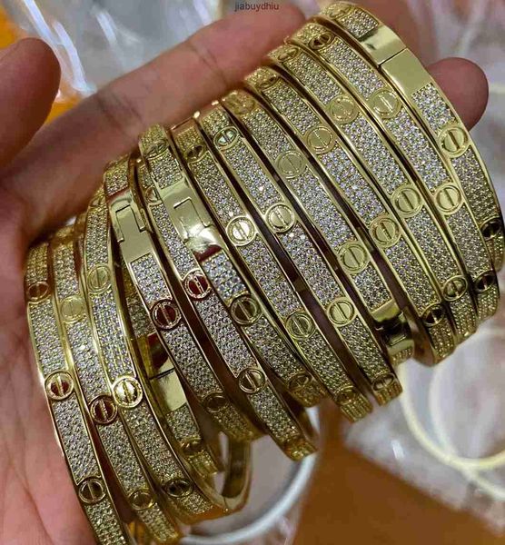 

luxury gold filled line3 clear cubic zirconia zircon stone all star silver plated rigid bangle bracelet jewelry for woman
