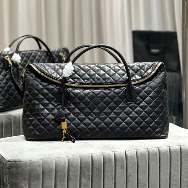 

es quilted cowhide handbags travel bag womens men large totes clutch duffle fashion luggage shoulder cross body boston pochette strap purse