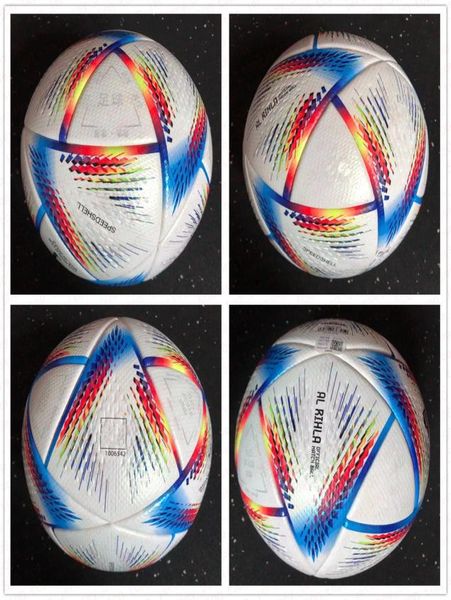 

new world cup 2022 soccer ball size 5 highgrade nice match football ship the balls without air4510342
