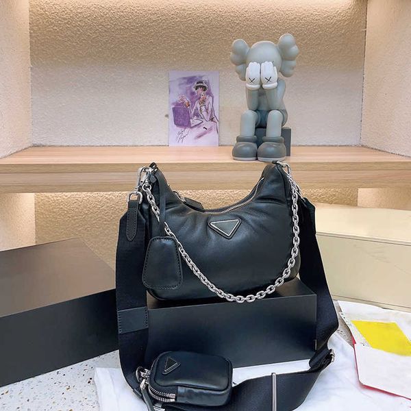 

luxury bags womens crossbody designer bags 3 in 1 luxurys handbags trend real leather shoulder purses lady white phone messenger bag 230613